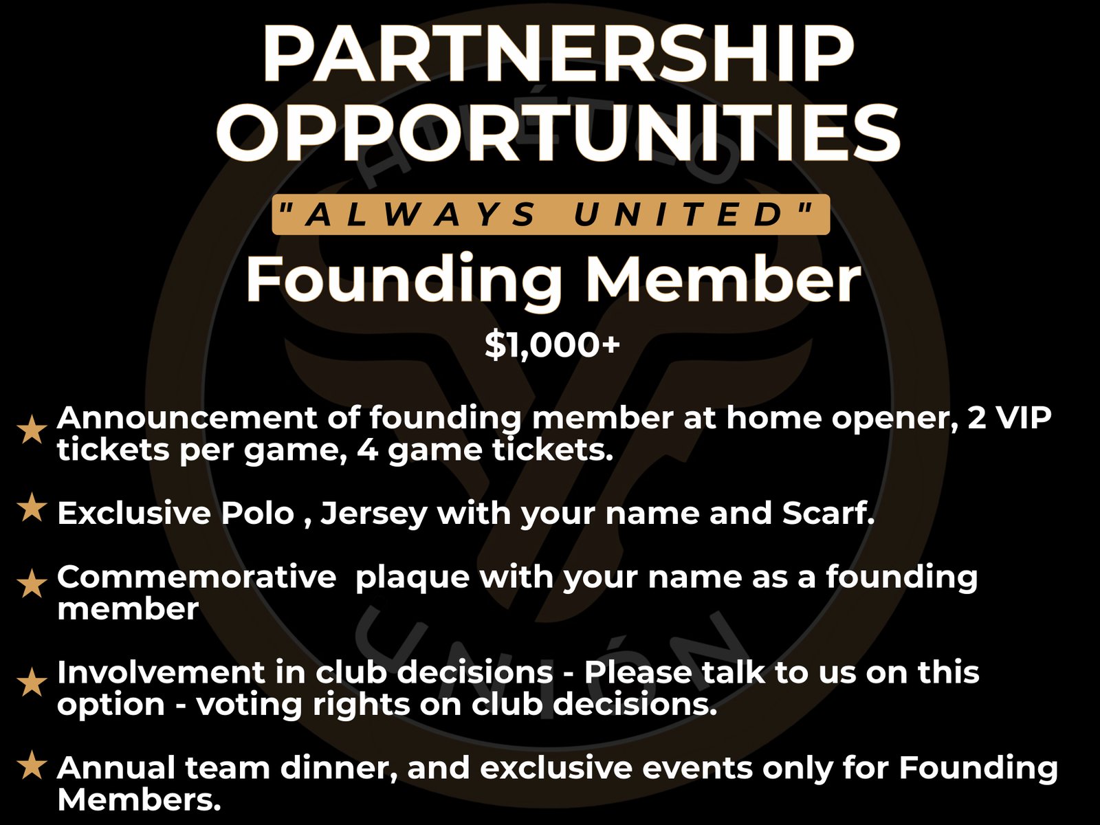 Founding Member Exclusive